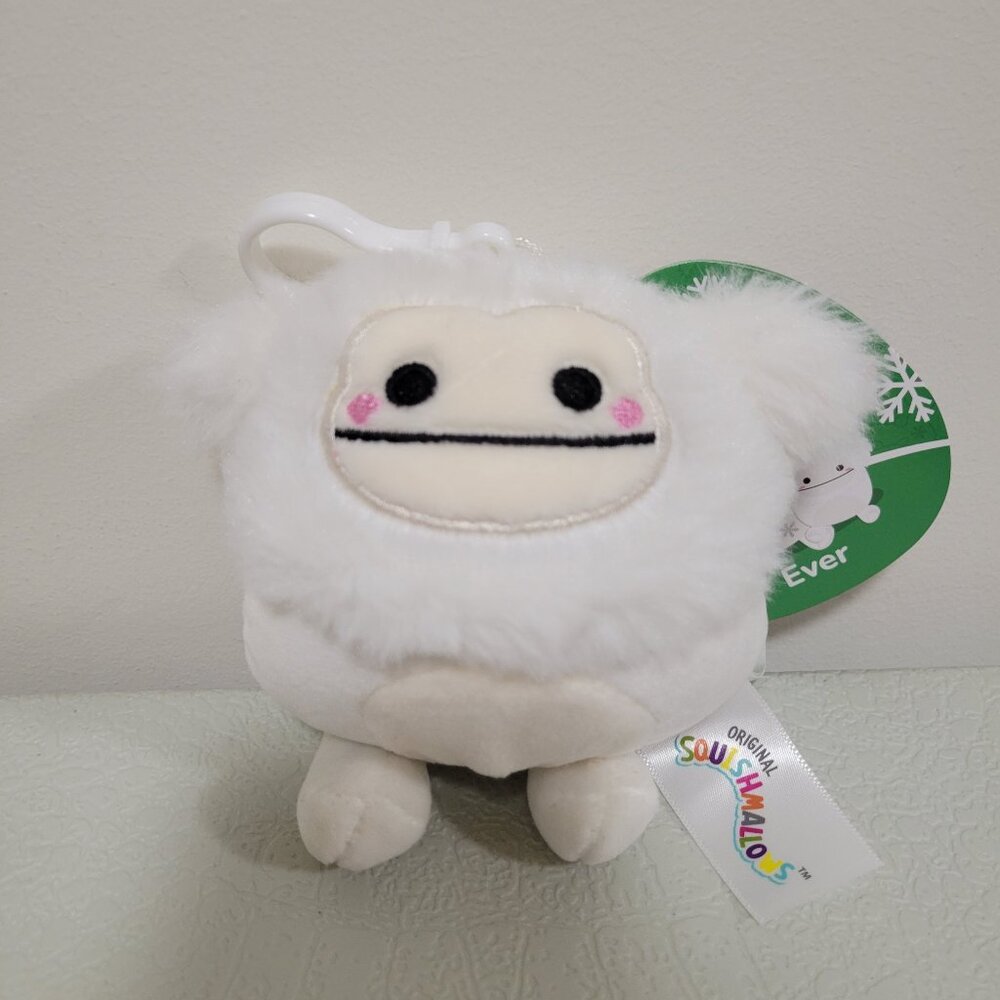 NWT Squishmallows Ever Bigfoot Clip - Canadian Exclusive